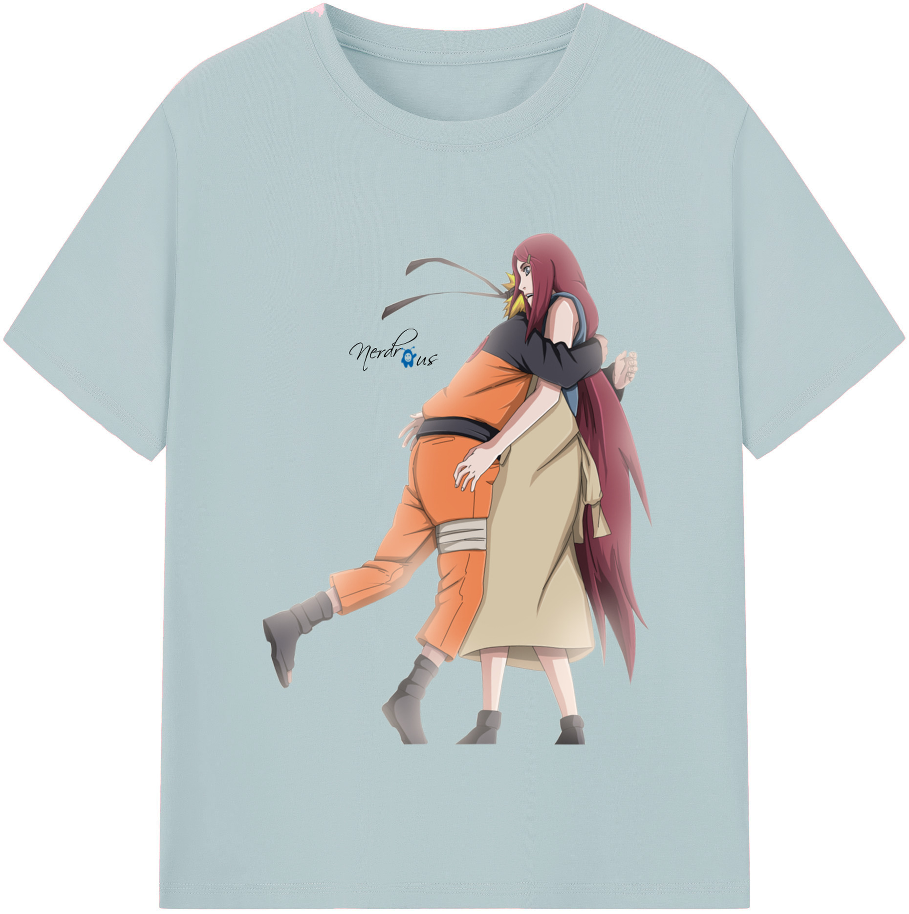 （画像用） NARUTO -ナルト- うずまき ナルト Uzumaki Naruto 綿100％半袖Tシャツ（フロントプリント）